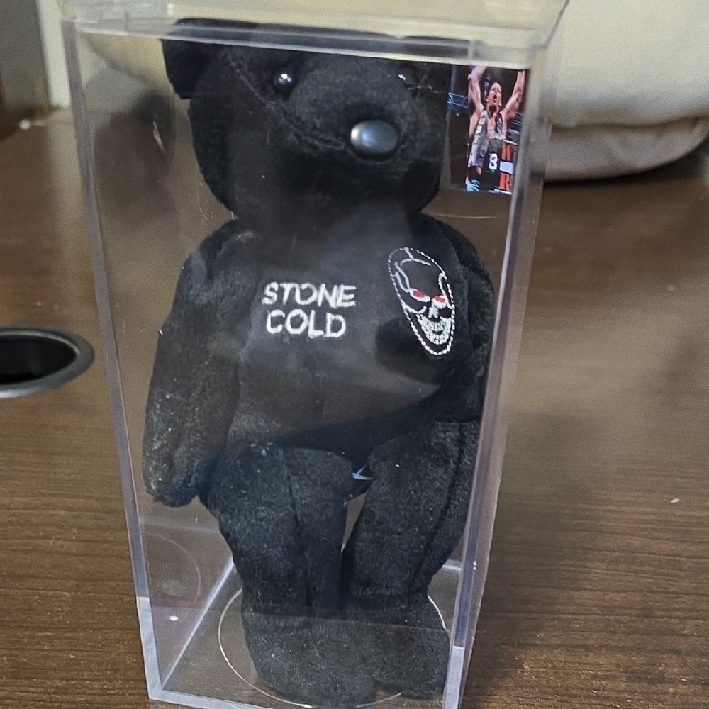 Stone Cold Black Bear Plush